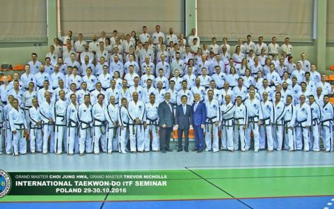 Seminarium Taekwondo z mistrzem Choi Jung Hwa Oleśnica 2016