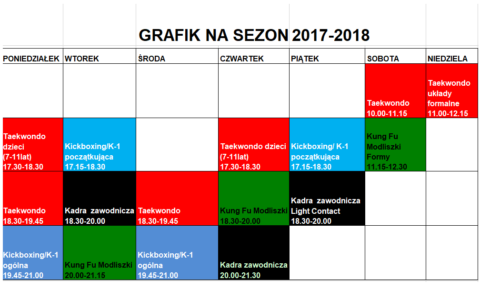 Nowy nabór na Taekwondo, Kickboxing i Kung Fu modliszki. Łódź 2017.