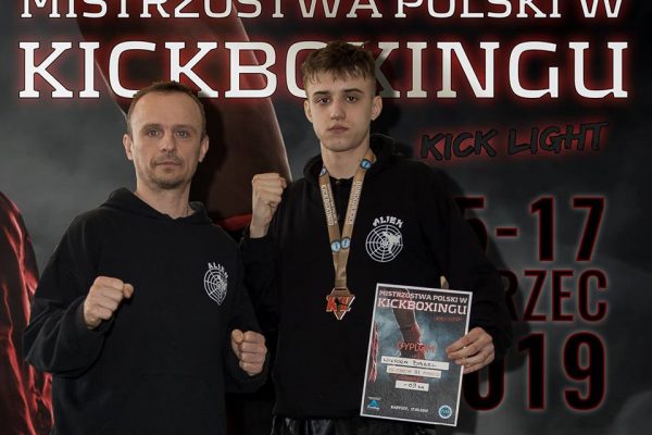 Mistrzostwa Polski Juniorów i Seniorów Kick Light Kartuzy 2019